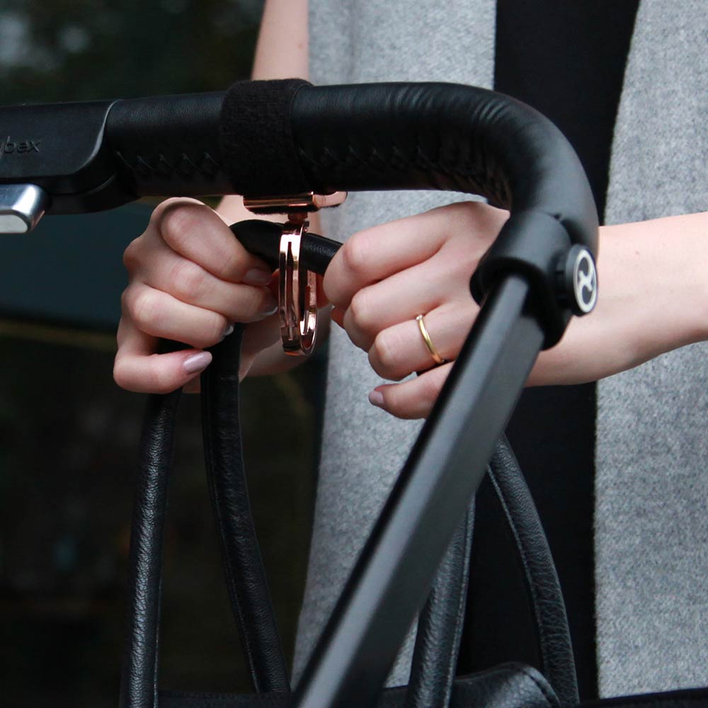 ベビーカーフック ブラック