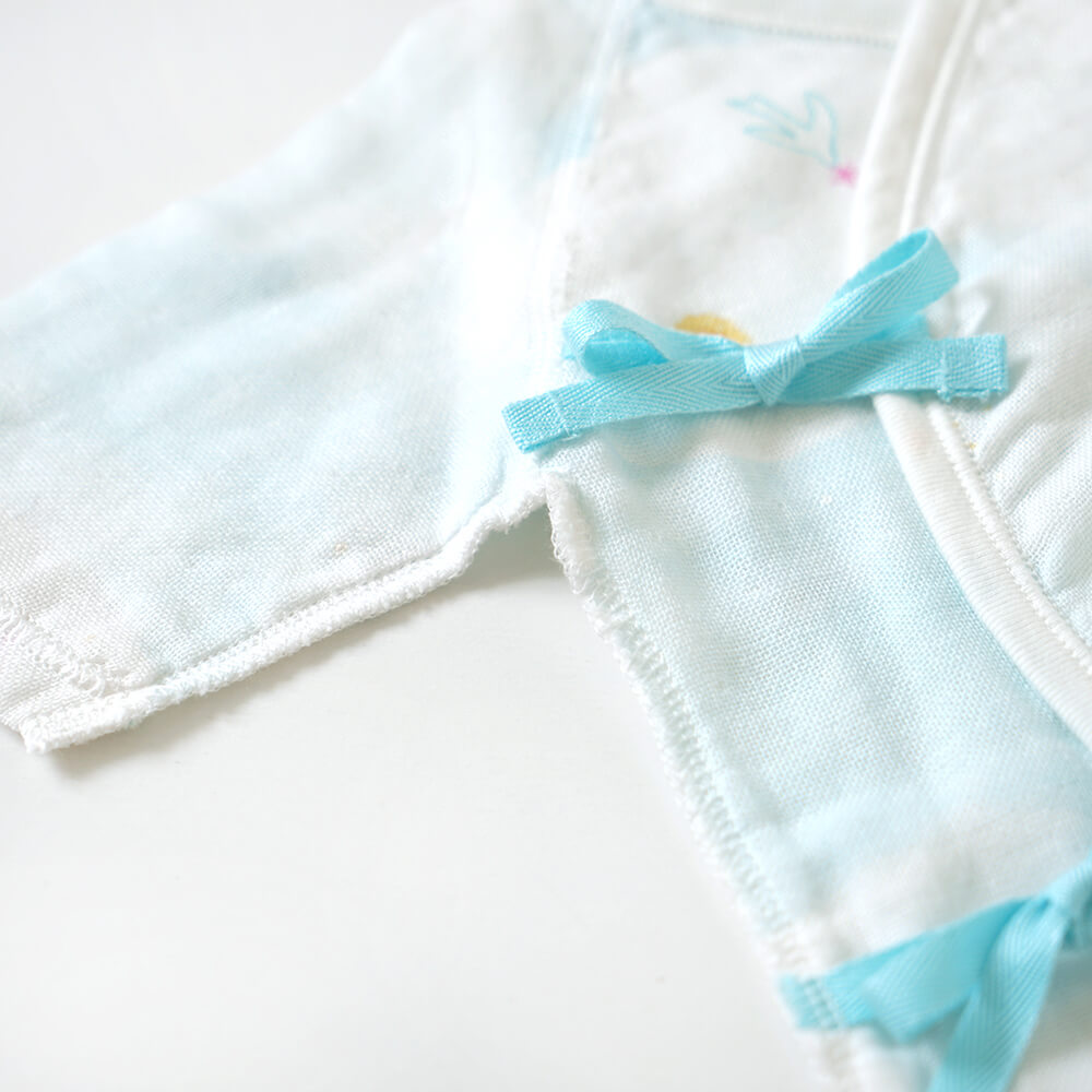 コンビ肌着 わたガーゼ UNRYU 50-60cm