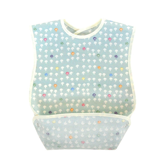 シャンピニオン お食事エプロン(ブルーサーフ)