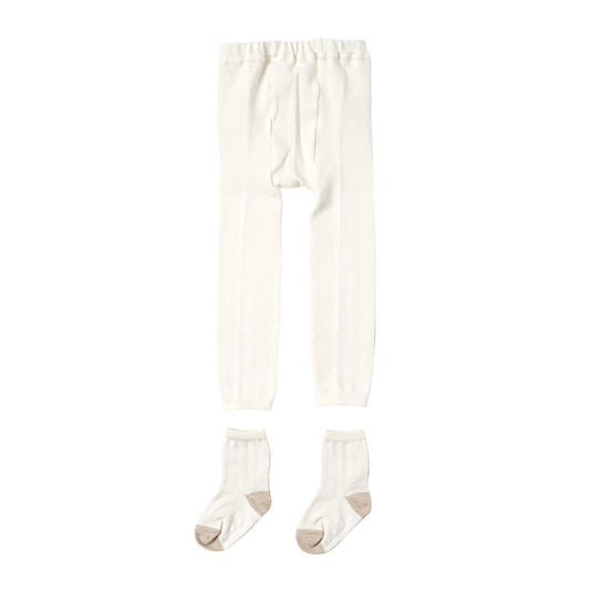 レギンス&ソックスセット きなり 70-80cm・80-90cm・90-100cm