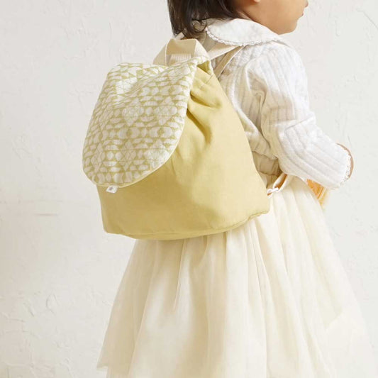 ファーストリュック イエロー / 名入れ刺繍可