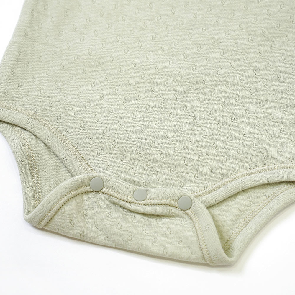 半袖ボディ オーガニックコットン グリーン 70cm・80cm