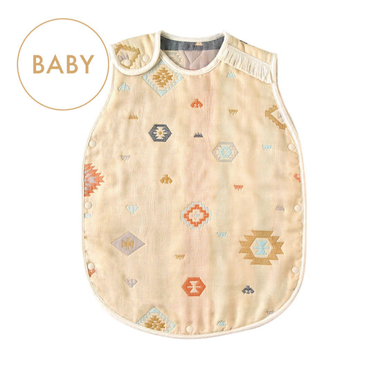 トーテム スリーパー ベビーサイズ ふくふくガーゼ(6重ガーゼ) / 名入れ刺繍可