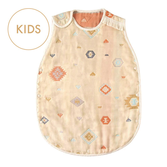 トーテム スリーパー トドラー・キッズサイズ ふくふくガーゼ(6重ガーゼ) / 名入れ刺繍可