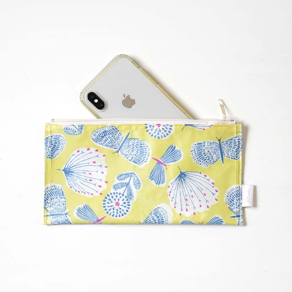 抗ウイルス性フィルム マスクケース イエロー