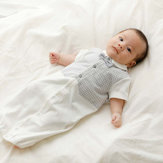 おめかし2wayドレス ホワイト 50-70cm / ツーウェイオール