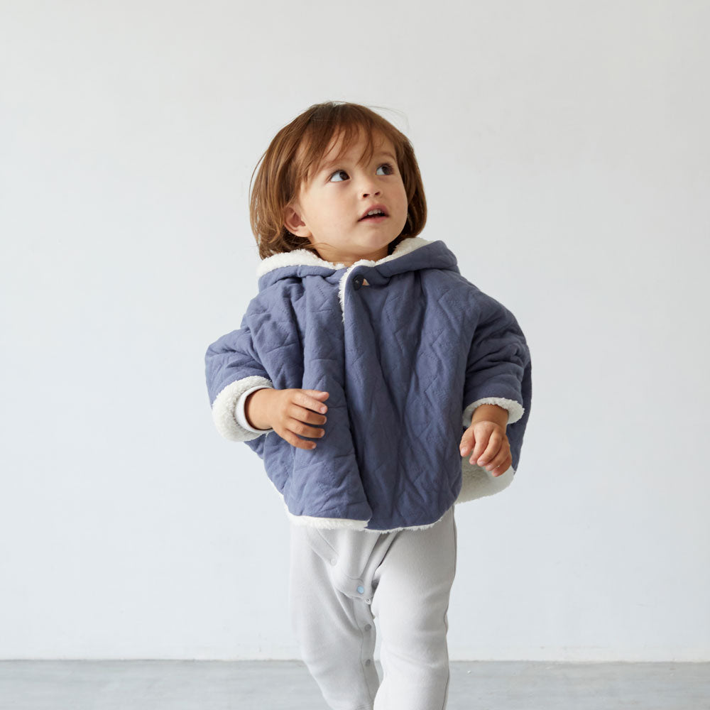 starキルト 耳つきマント ピンク 新生児~100cm