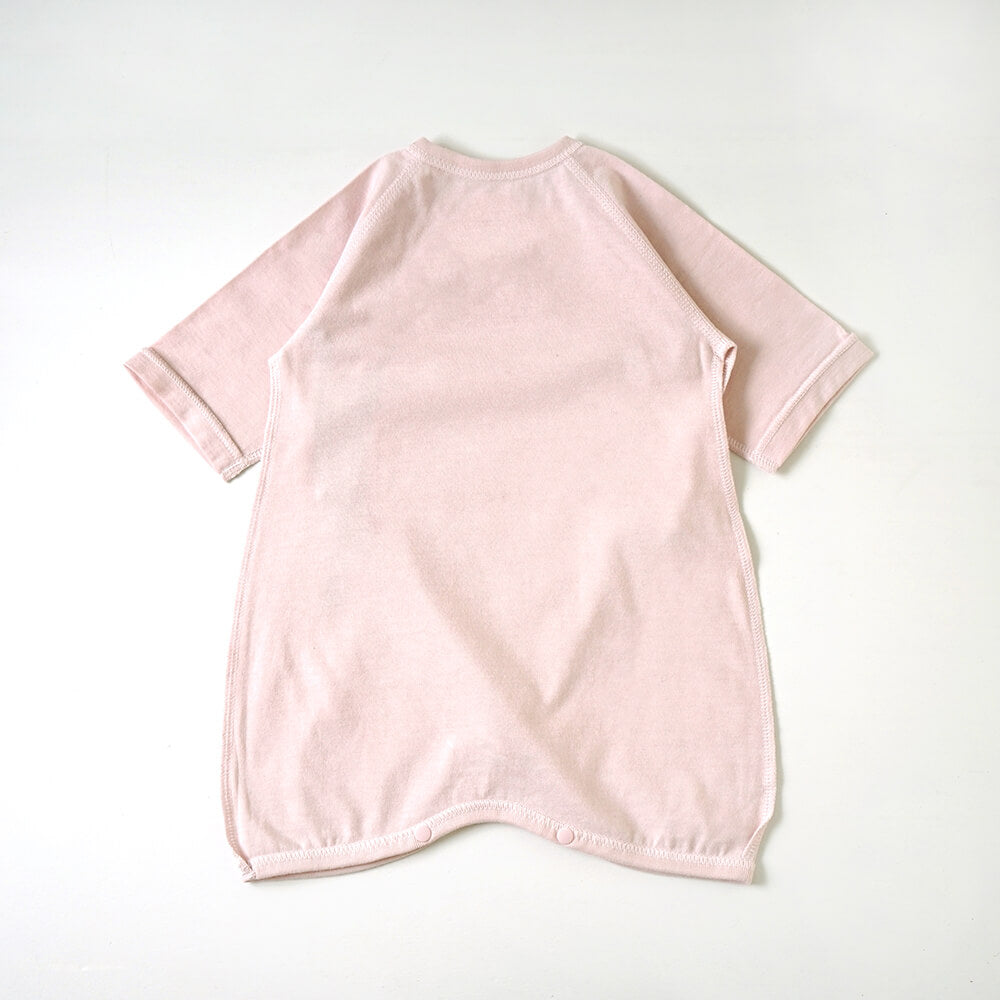 コンビ肌着 星プリント ピンク 50-60cm