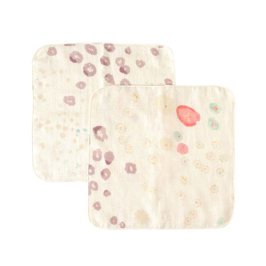 わたガーゼ ハンカチ2枚セット アメザイク