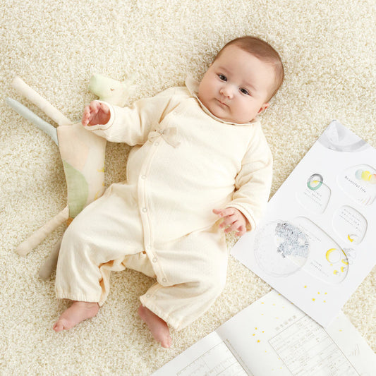 2wayドレス オフホワイト(わたげ) 50-70cm / ツーウェイオール