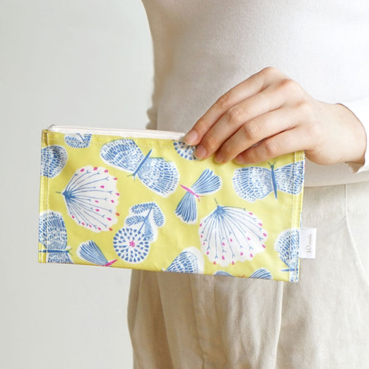 抗ウイルス性フィルム マスクケース イエロー