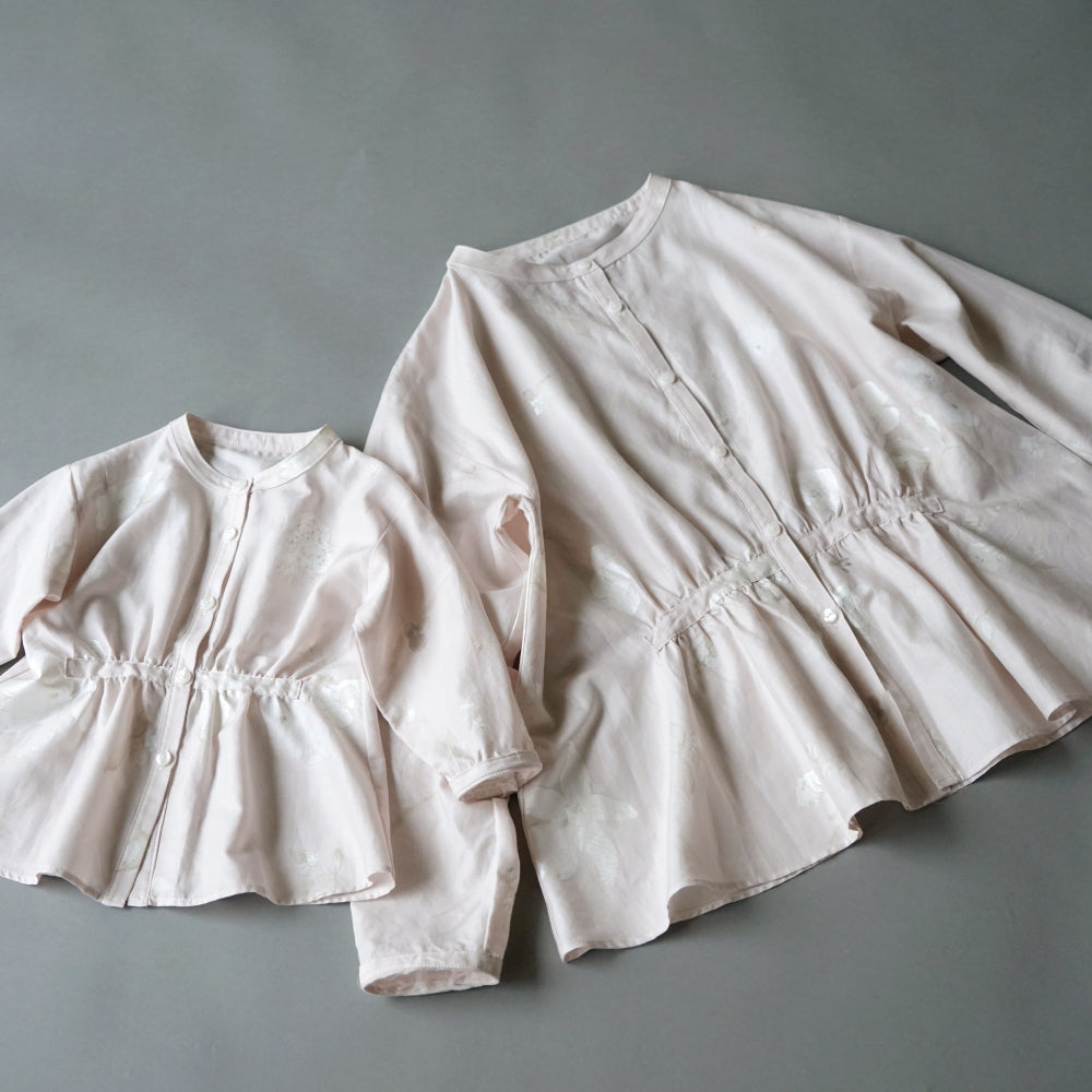 ギャザーブラウス ベージュ F