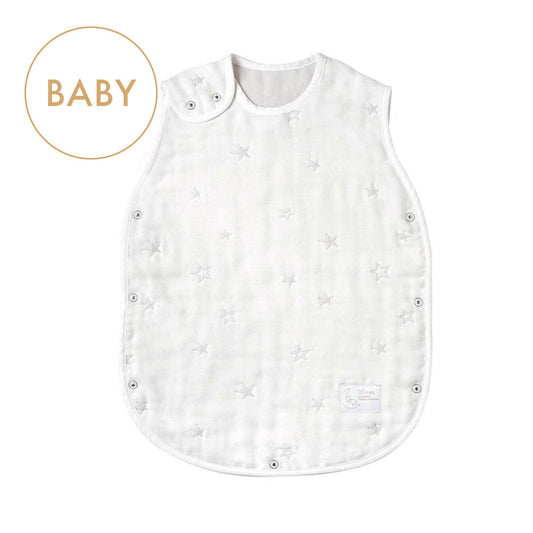 スリーパー ベビーサイズ ふくふくガーゼ(6重ガーゼ) / 名入れ刺繍可