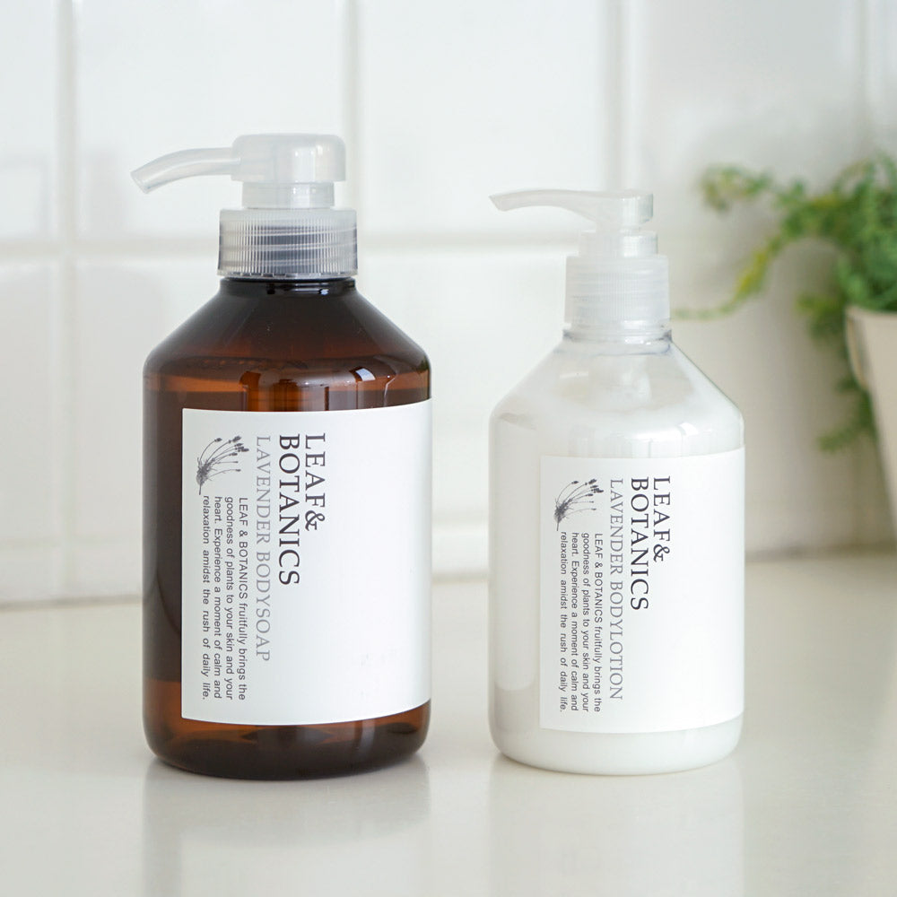 ボディソープ ラベンダー LEAF&BOTANICS