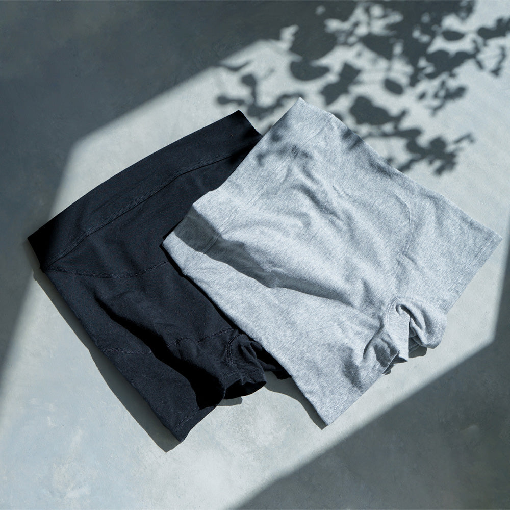 オーガニックコットン妊婦帯 グレー/犬印