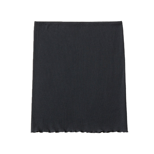 オーガニックコットン腹巻 マタニティM-L ブラック/犬印