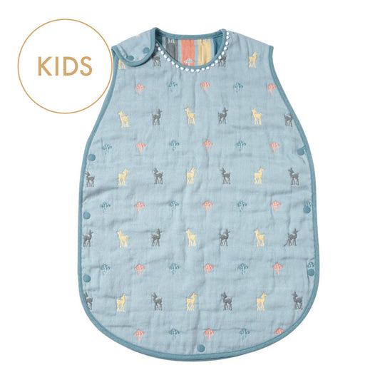 Amelie スリーパー キッズサイズ ふくふくガーゼ(6重ガーゼ) / 名入れ刺繍可