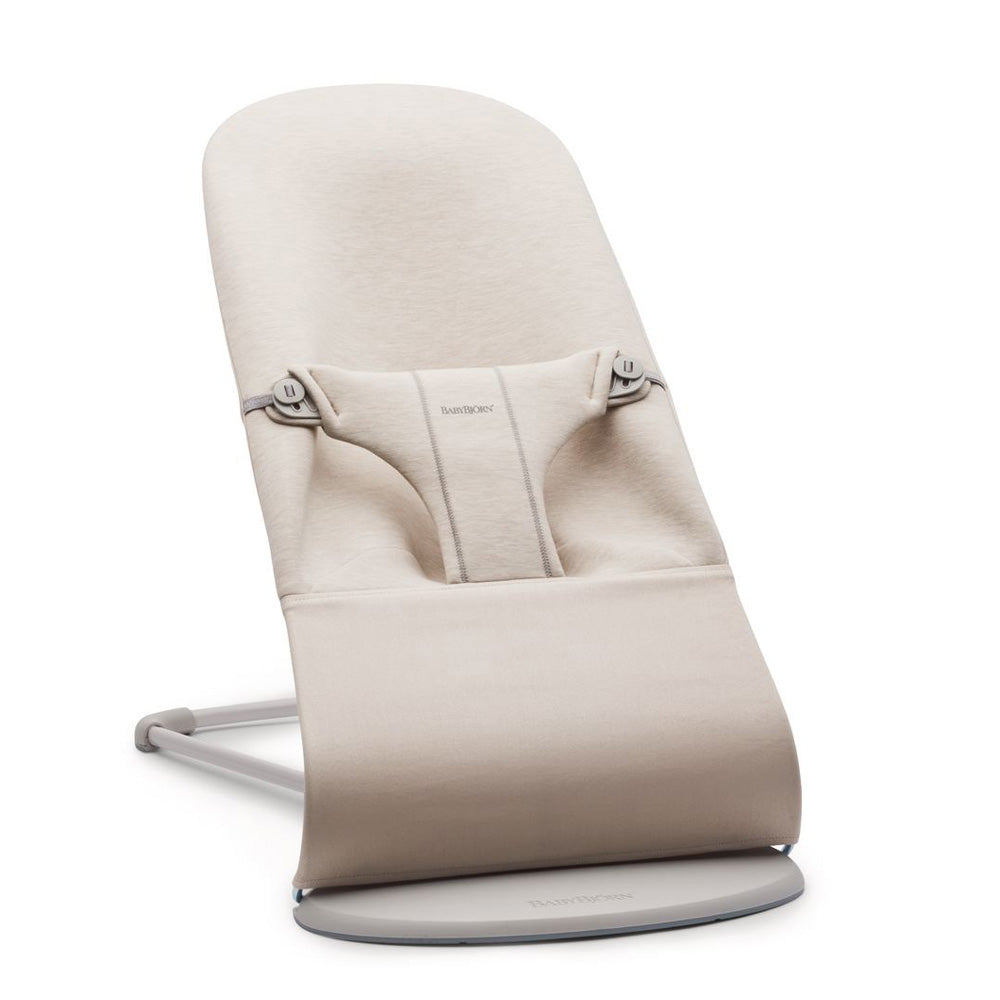 バウンサーBliss 3Dジャージー ライトベージュ/ ベビービョルン