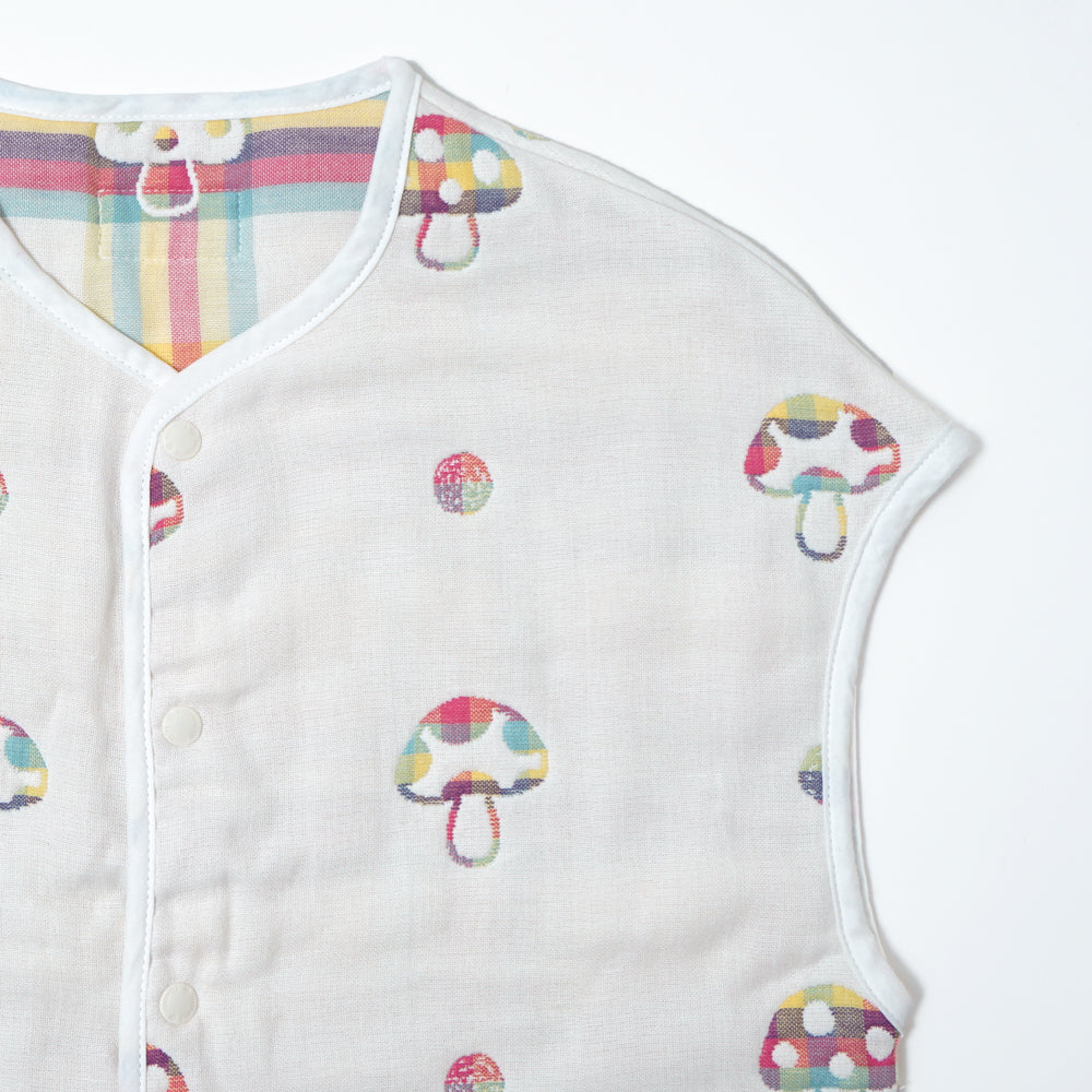 シャンピニオン ドゥ ジュニアスリーパー(6重ガーゼ) / 名入れ刺繍可