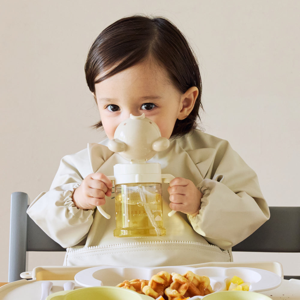 mamamanma(マママンマ)　ストロー マグ ベージュ