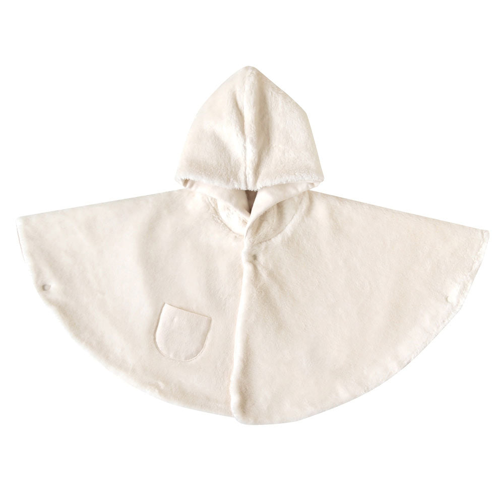 オーガニックコットン　リバーシブルマント　きなり(新生児～100cm)/ ギフト包装不可