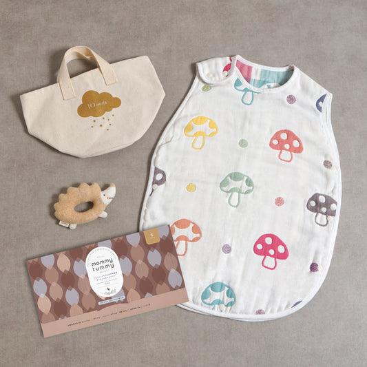 帆布BAGギフト スムージー＆スリーパー＆がらがら シャンピニオン