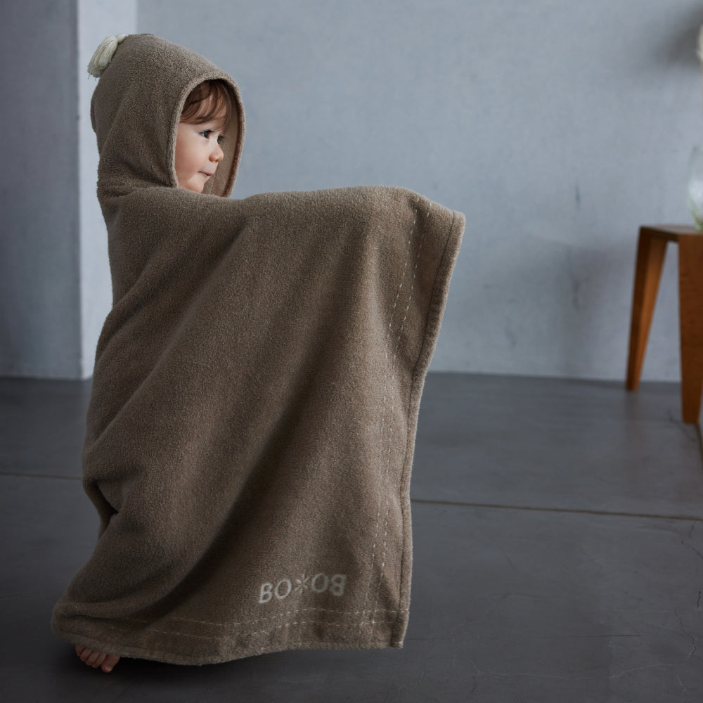 BOBO バスポンチョ・スリーパー＆ママズケア セレクトボックス ギフトセット  / 出産祝い 名入れ刺繍可