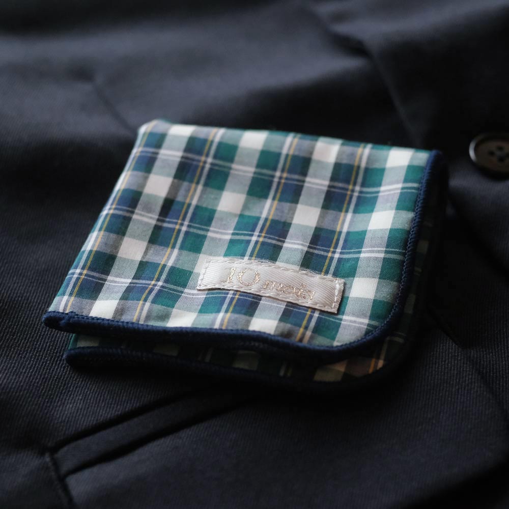 ハンカチ 2枚セット チェック / お受験 入園