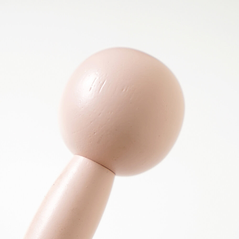 マロービブ・ダンベルベルギフトセット ピンク　/　お食事エプロン・木製玩具●