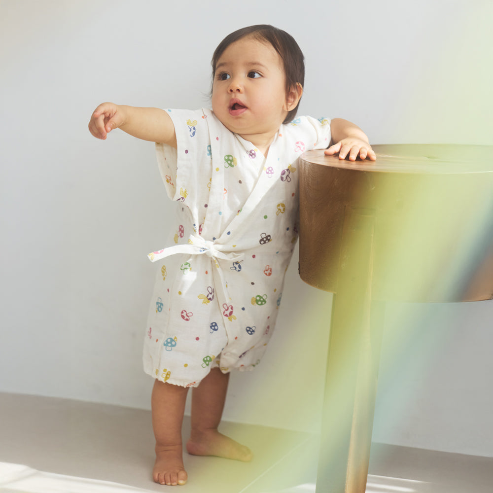 甚平オール キナリ 70-80cm