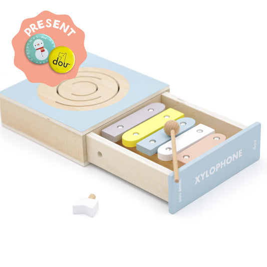 DOU BOOK( xylophone) 木製シロフォン / おもちゃ 木製★
