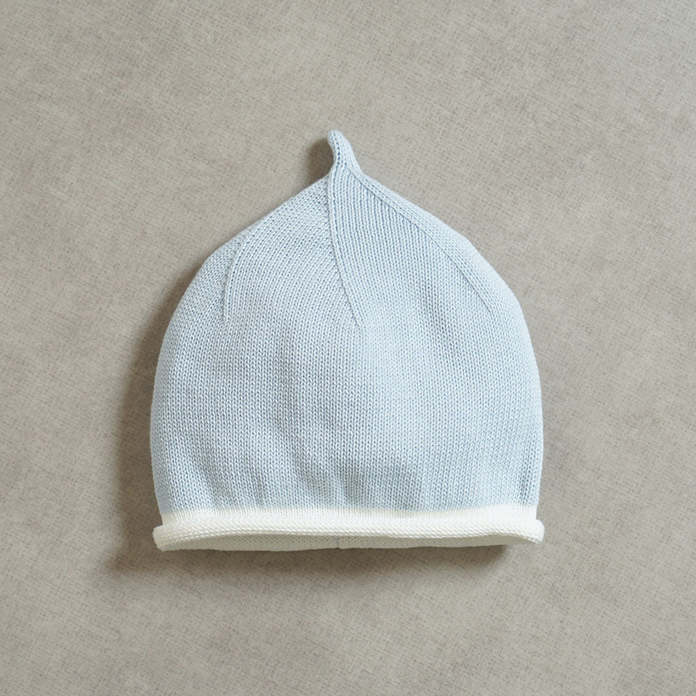帽子とロンパース　ギフトセット ブルー 70cm/ 出産祝い