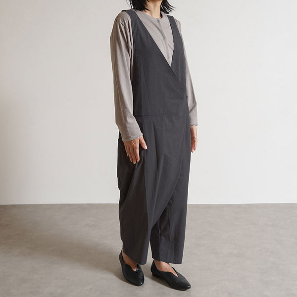 SIWALY リラックスサロペット　チャコール SIWALY リラックスサロペット チャコール SIWALY リラックスサロペット