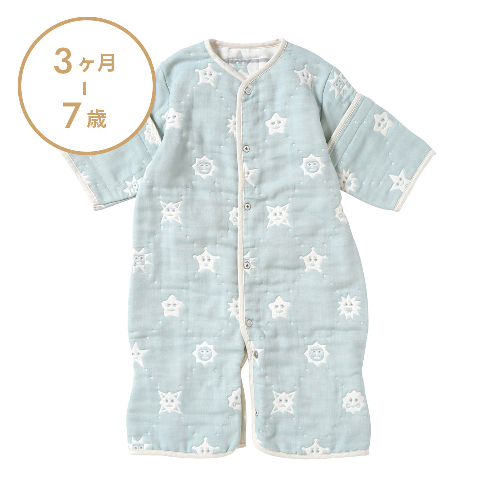 tupera tuperaコラボ 6wayスリーパー  6重ガーゼ/ 名入れ刺繍可