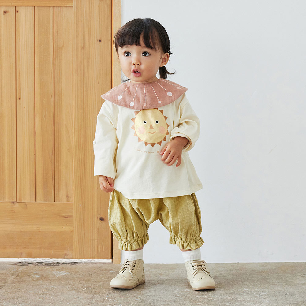 tupera tupera  ブルマ 70-90cm イエロー / ベビー服