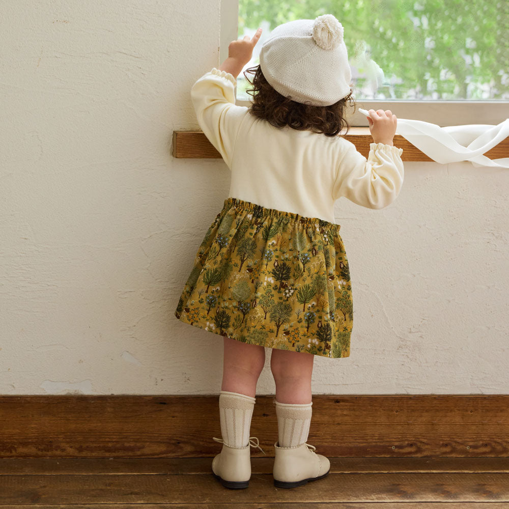 forestコーデュロイボディオール ベージュ 70・80cm