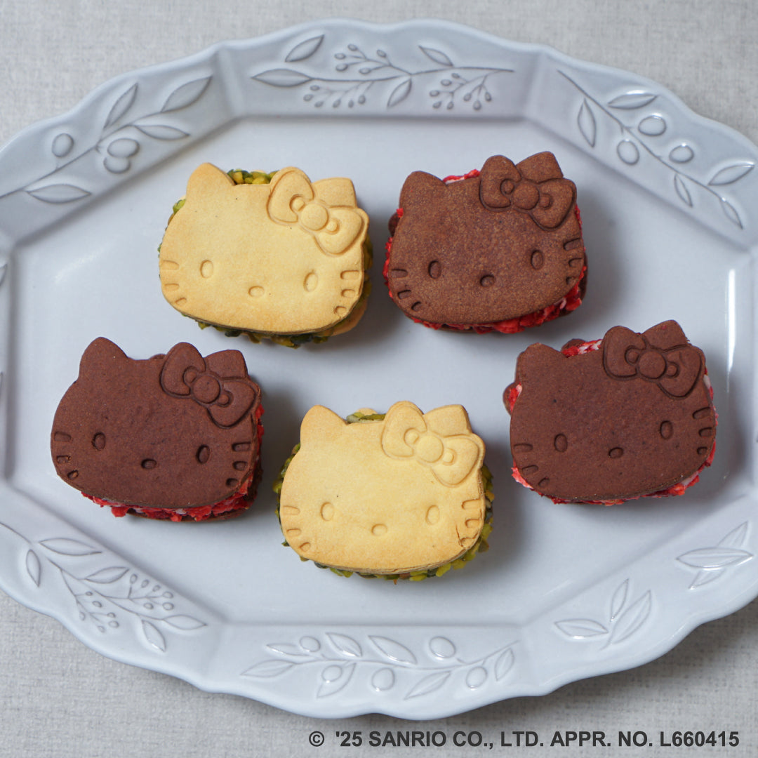 【夏季限定】HELLO KITTY×Hoppetta クッキークリームサンド ギフト5個入り　◎