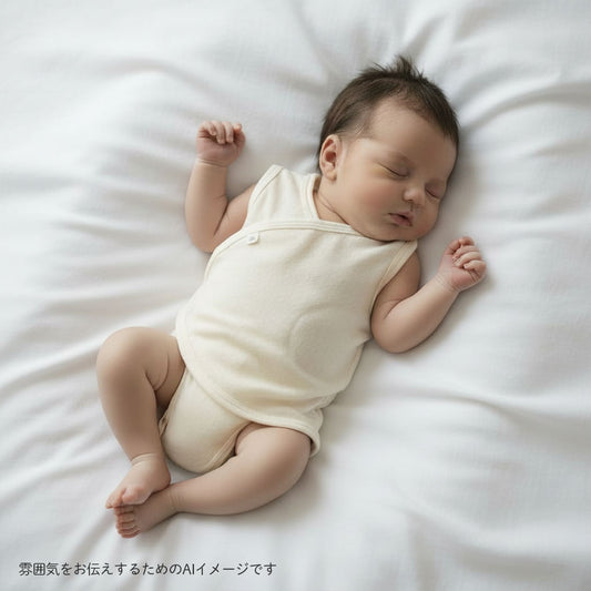 PATTO SATTO HADAGI ノースリーブ きなり 50-60cm・60-70cm
