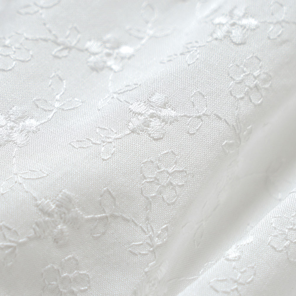 レースロンパース　ホワイト　プリミー(50cm)