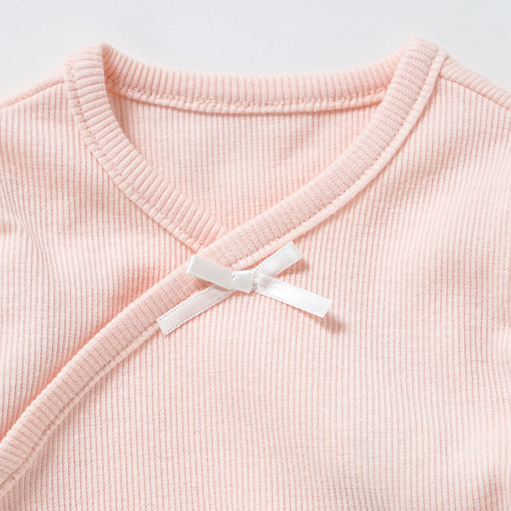 PATTO SATTO OMEKASHI ピンク (長袖フリル) 50-60・60-70cm