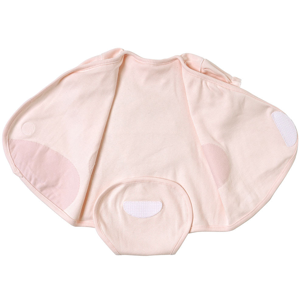 PATTO SATTO OMEKASHI ピンク (半袖襟フリル) 50-60・60-70cm