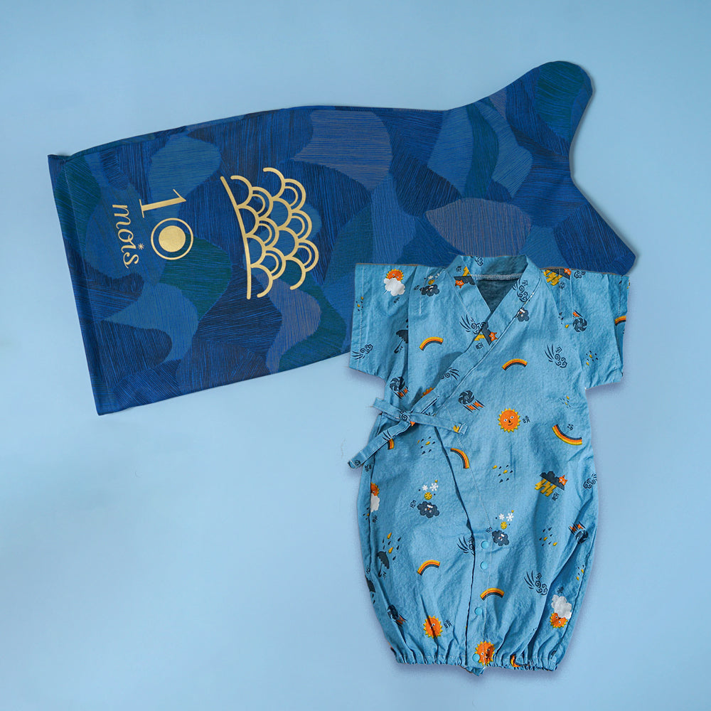 こいのぼりギフト 甚平2wayドレス tupera tupera 50-70cm