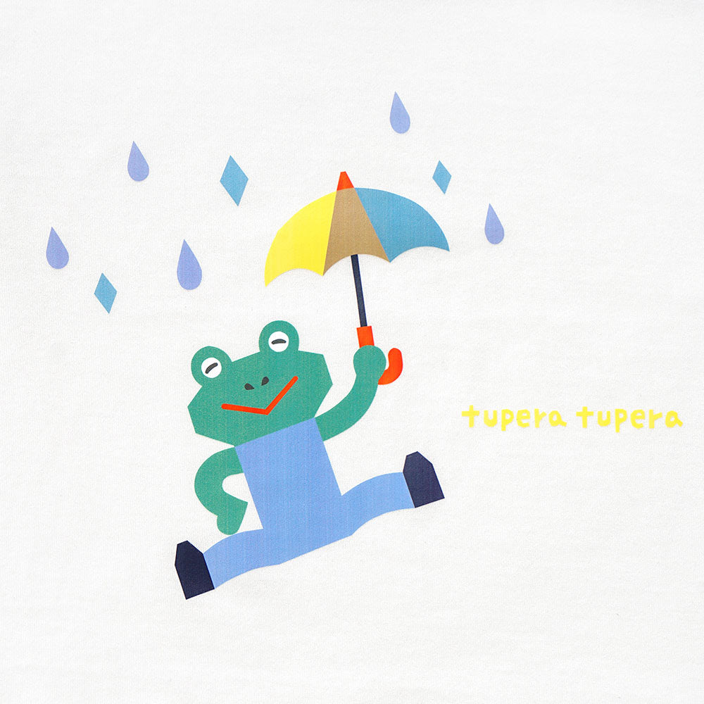 【予約】tupera tupera 親子Tシャツ(キッズ) オフホワイト 80-90cm