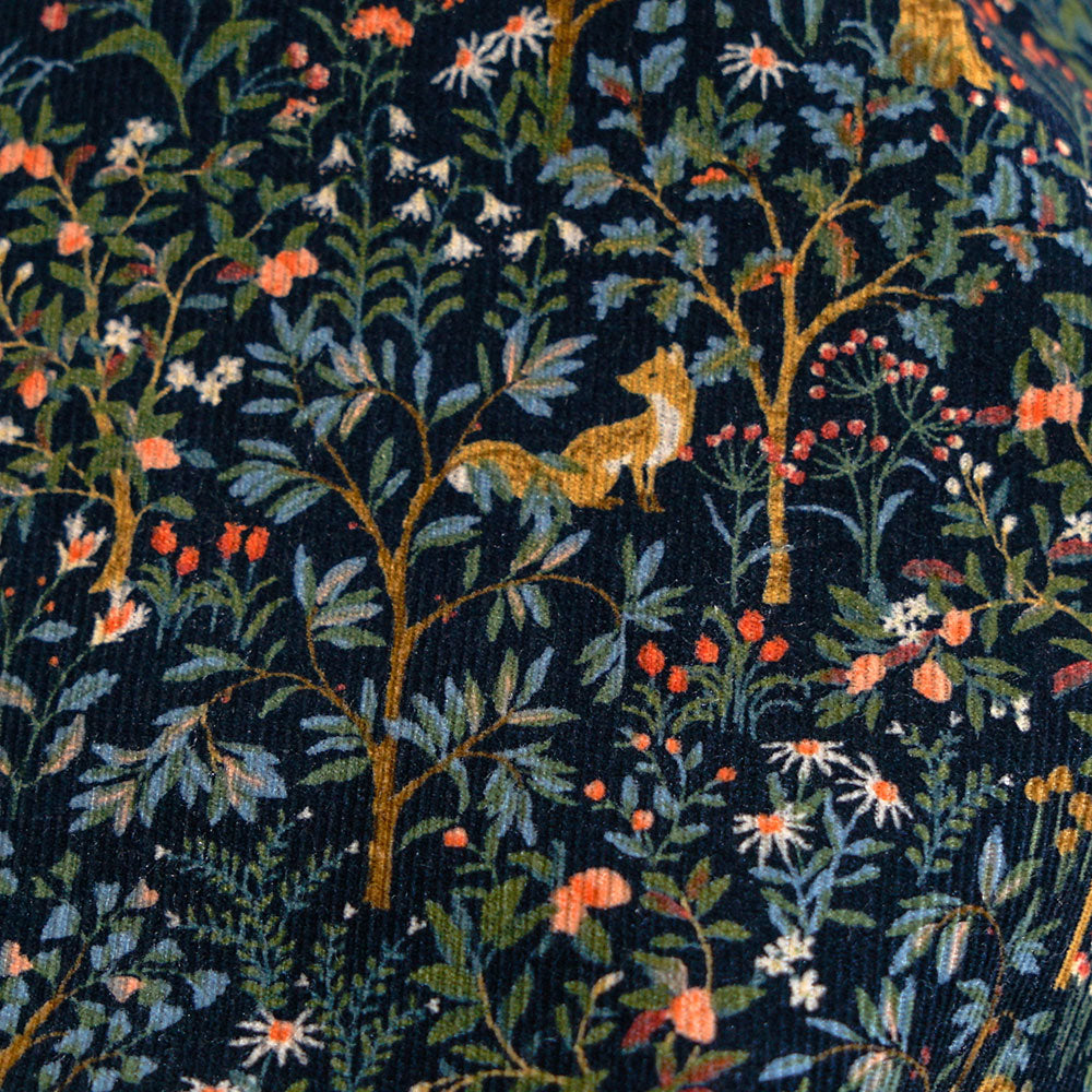 forestコーデュロイジャンパースカート ネイビー 80・90・100・110cm