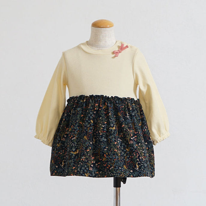 forestコーデュロイボディオール ネイビー 70・80cm