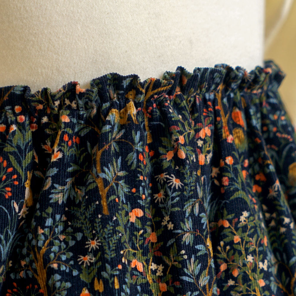 forestコーデュロイボディオール ネイビー 70・80cm