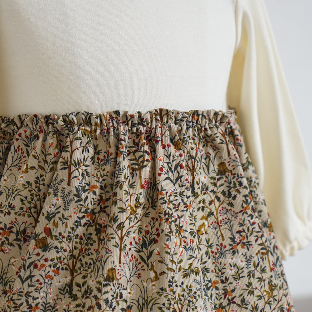 forestコーデュロイボディオール ベージュ 70・80cm