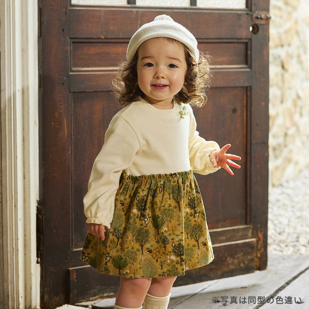 forestコーデュロイボディオール ベージュ 70・80cm