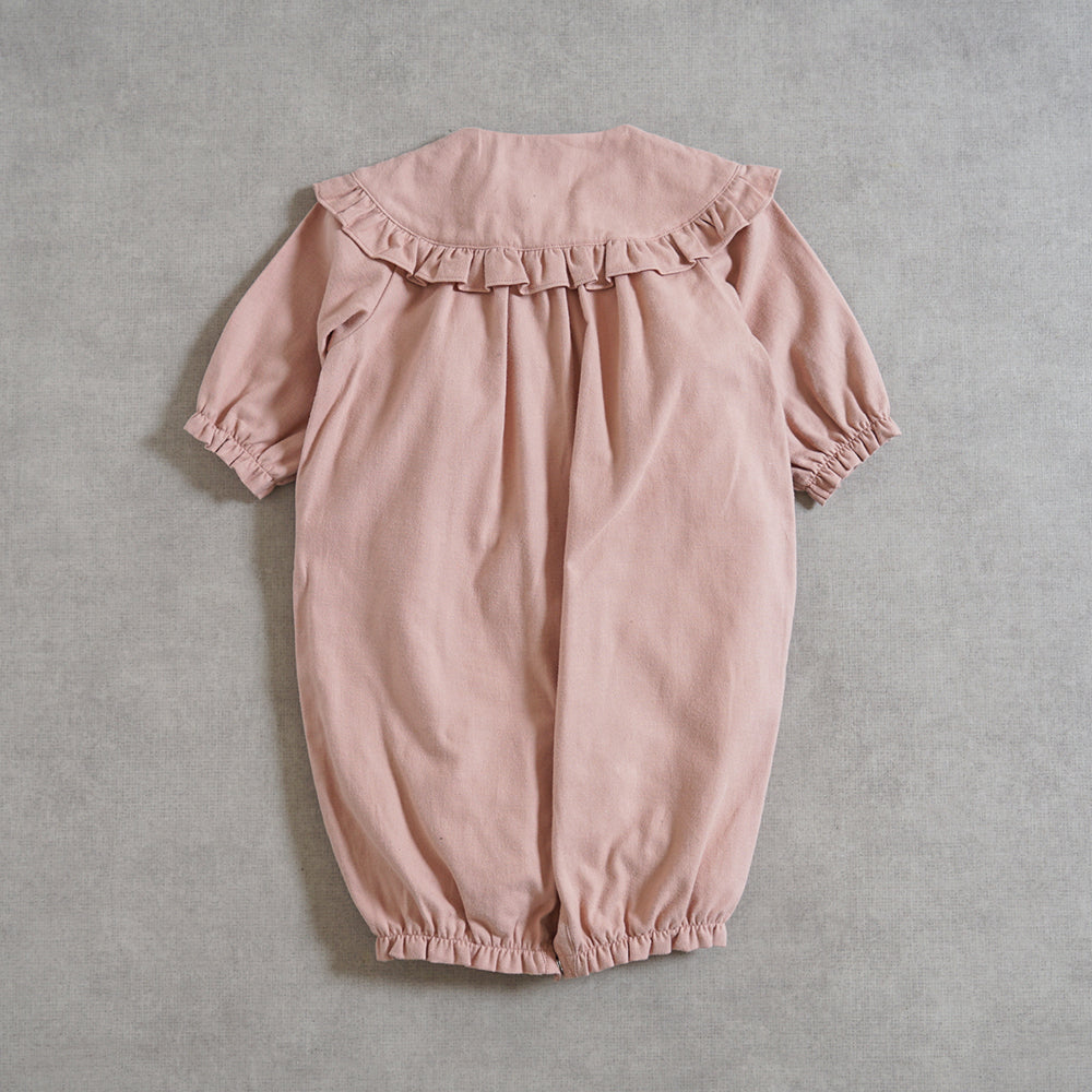 木の実刺繍 2wayドレス ピンク 50-70cm / ツーウェイオール