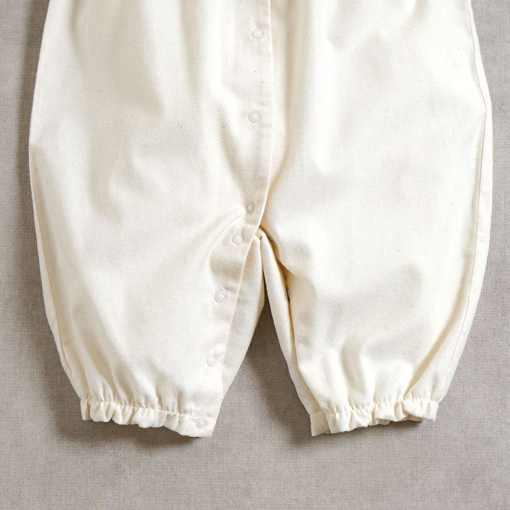 木の実刺繍 2wayドレス アイボリー 50-70cm / ツーウェイオール